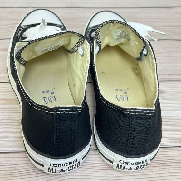 CONVERSE Chuck Taylor All Star Low Black Canvas Sneaker Shoe Men 9/Women 11 MINT - Picture 13 of 14